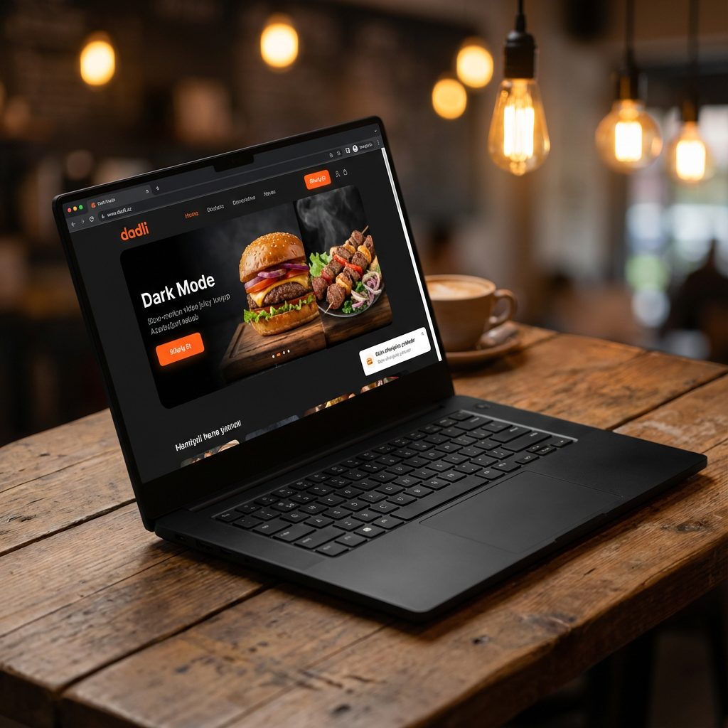 Restaurant Website Example